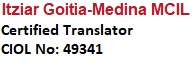 Spanish certified translator